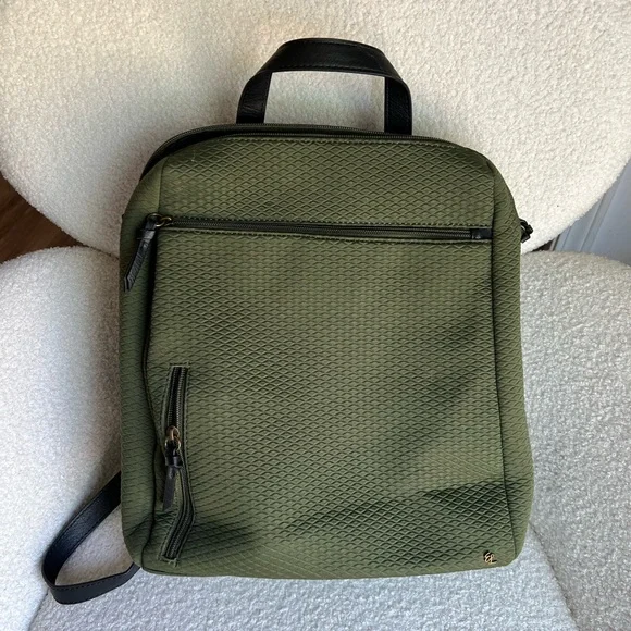 Elliott Lucca by The Sak Backpack The Sak Black Elliott Lucca Hand Crocheted Backpack Zip  main image 4